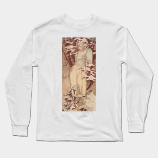 Winter 1897, Mucha Long Sleeve T-Shirt